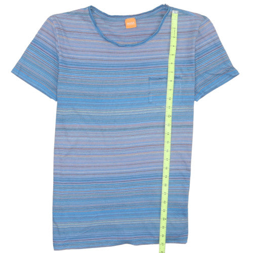 Mens UK Size L HUGO BOSS Blue  T-Shirt