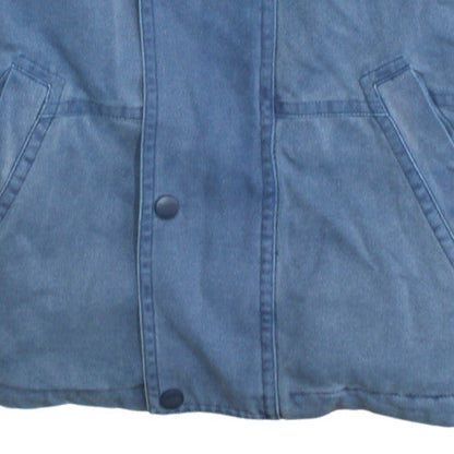 Les 2 Ancres Men's Blue Cotton Lined Jacket Size S Regular Fit