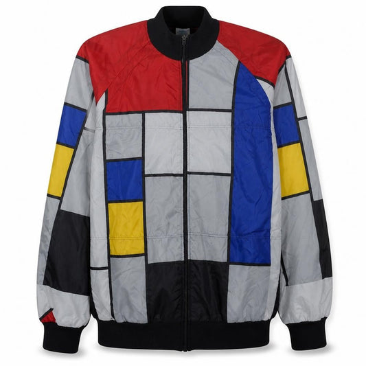 Mens UK Size L Setgal Multicoloured Bomber Jacket