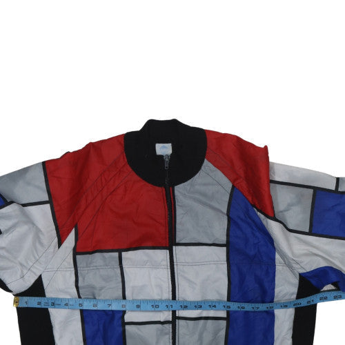 Mens UK Size L Setgal Multicoloured Bomber Jacket