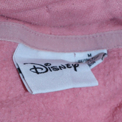 Womens UK Size M Disney Pink Pullover Hoodie