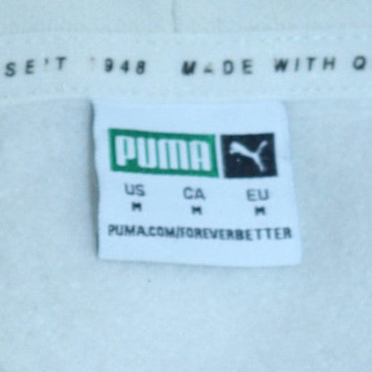 Womens UK Size M PUMA White Pullover Hoodie
