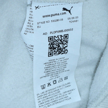 Womens UK Size M PUMA White Pullover Hoodie