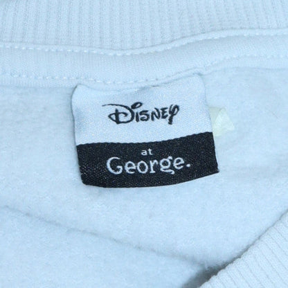 Womens UK Size M Disney at George White Pullover Sweatshirt