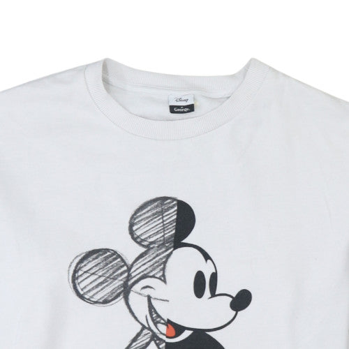 Womens UK Size M Disney at George White Pullover Sweatshirt