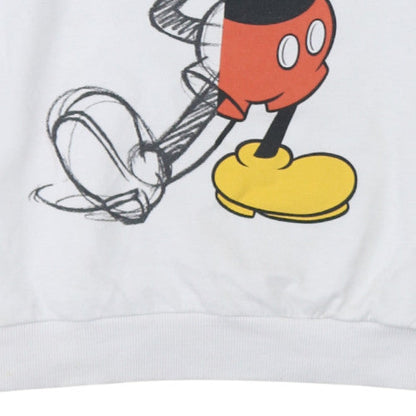 Womens UK Size M Disney at George White Pullover Sweatshirt