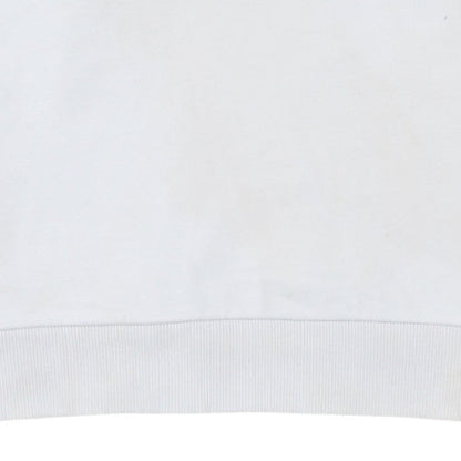 Womens UK Size M Calvin Klein White Pullover Sweatshirt