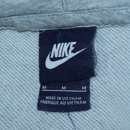 Womens UK Size M Nike Grey Full Zip Hoodie