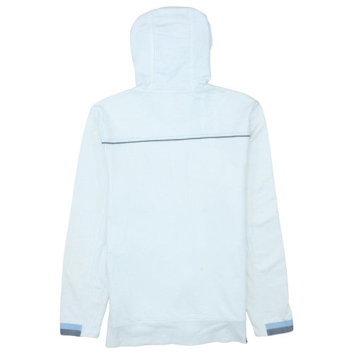 Mens UK Size M Emporio Armani White Full Zip Hoodie