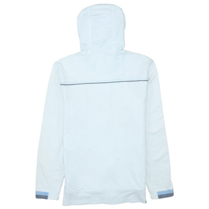 Mens UK Size M Emporio Armani White Full Zip Hoodie