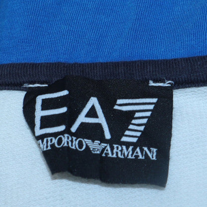 Mens UK Size M Emporio Armani White Full Zip Hoodie