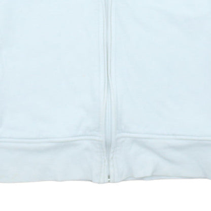 Mens UK Size M Emporio Armani White Full Zip Hoodie