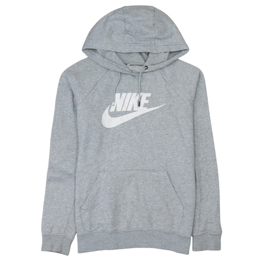 Womens UK Size S Nike Grey Pullover Hoodie