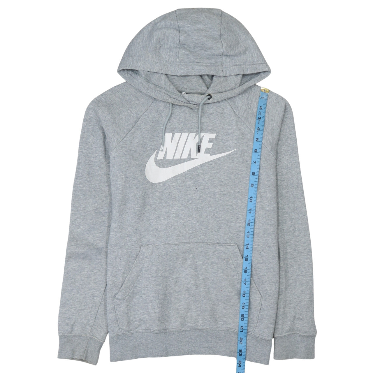 Womens UK Size S Nike Grey Pullover Hoodie