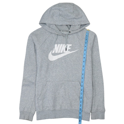 Womens UK Size S Nike Grey Pullover Hoodie