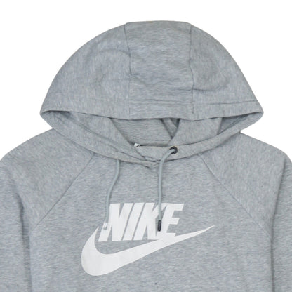 Womens UK Size S Nike Grey Pullover Hoodie