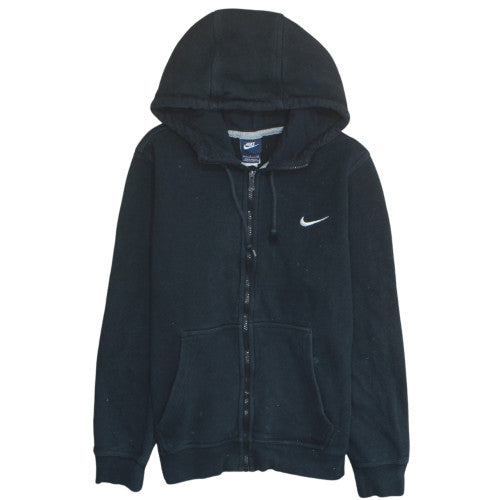 Womens UK Size S Nike Black Full Zip Hoodie