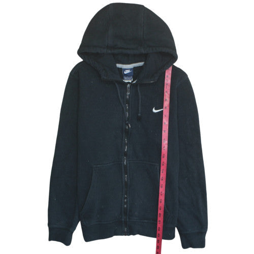 Womens UK Size S Nike Black Full Zip Hoodie