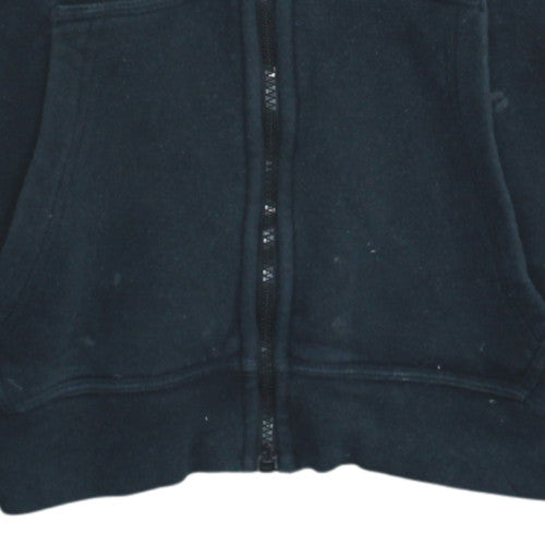 Womens UK Size S Nike Black Full Zip Hoodie