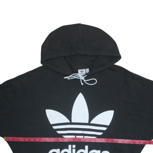 Womens UK Size 14 adidas Black Pullover Hoodie