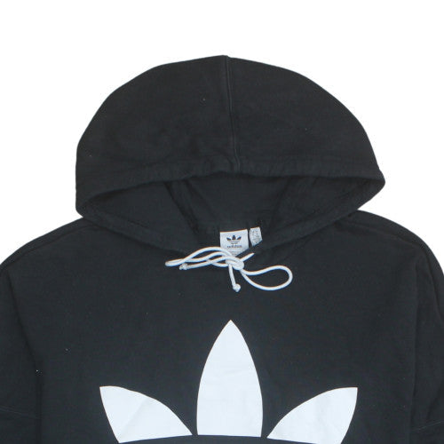 Womens UK Size 14 adidas Black Pullover Hoodie