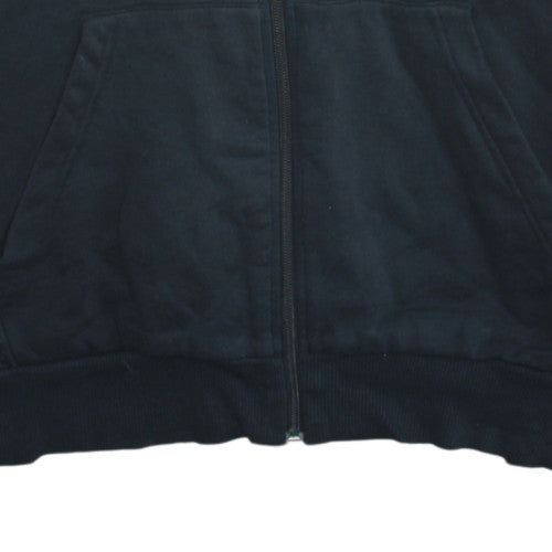 Mens UK Size L adidas Black Full Zip Hoodie