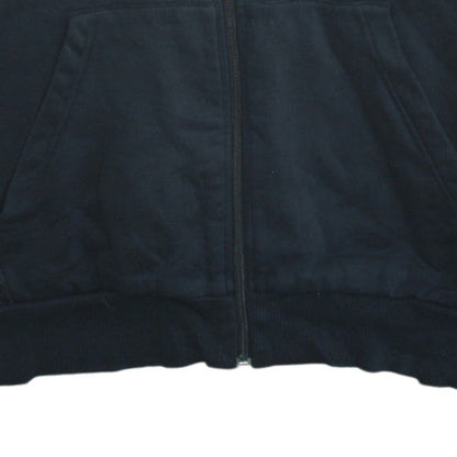 Mens UK Size L adidas Black Full Zip Hoodie