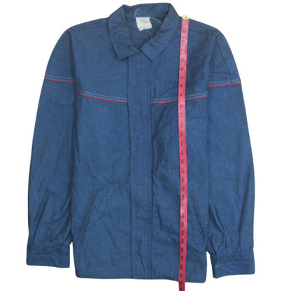 Mens UK Size 46 GUEMENE CONFECTION Blue Basic Jacket