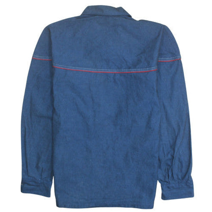 Mens UK Size 46 GUEMENE CONFECTION Blue Basic Jacket
