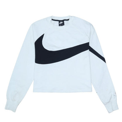 Womens UK Size M Nike White Pullover Sweatshirt