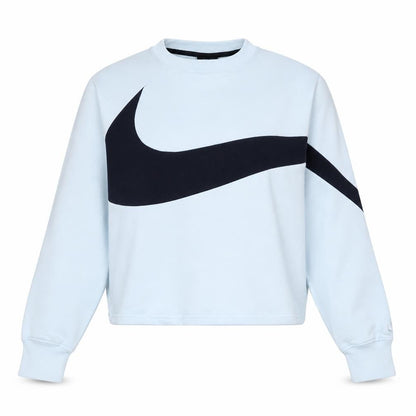 Womens UK Size M Nike White Pullover Sweatshirt