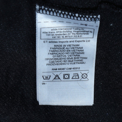 Womens UK Size XS adidas Black Full Zip Hoodie