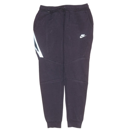 Mens UK Size M Nike Regular Fit Jogger Black Trousers