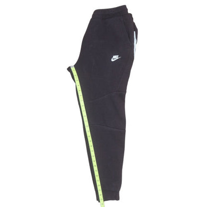 Mens UK Size M Nike Regular Fit Jogger Black Trousers
