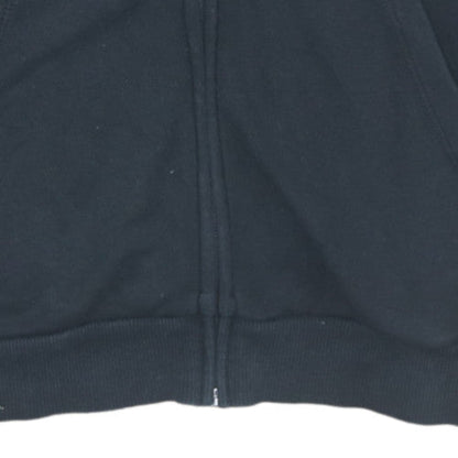 Womens UK Size 12 PUMA Black Full Zip Hoodie