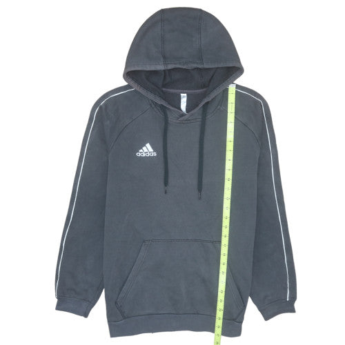 Mens UK Size S adidas Black Pullover Hoodie