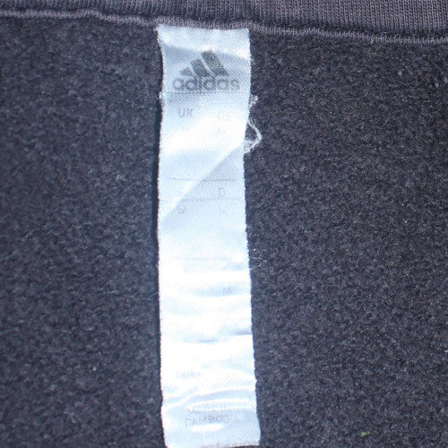 Mens UK Size S adidas Black Pullover Hoodie