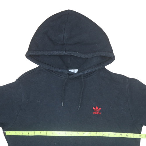 Mens UK Size M adidas Black Pullover Hoodie