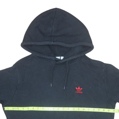 Mens UK Size M adidas Black Pullover Hoodie