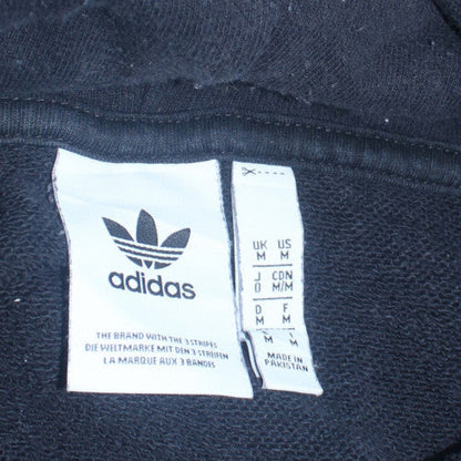 Mens UK Size M adidas Black Pullover Hoodie