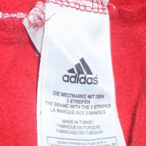 Mens UK Size XL adidas Red Pullover Sweatshirt