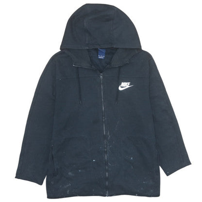 Mens UK Size XL Nike Black Full Zip Hoodie