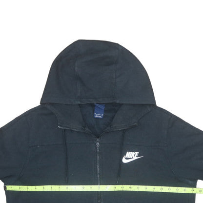 Mens UK Size XL Nike Black Full Zip Hoodie