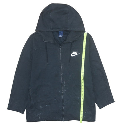 Mens UK Size XL Nike Black Full Zip Hoodie