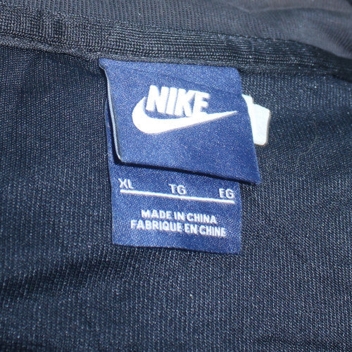 Mens UK Size XL Nike Black Full Zip Hoodie