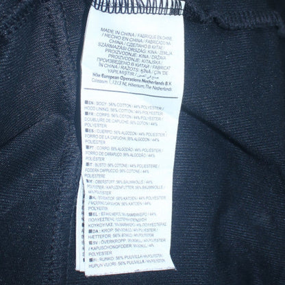 Mens UK Size XL Nike Black Full Zip Hoodie