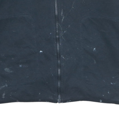 Mens UK Size XL Nike Black Full Zip Hoodie