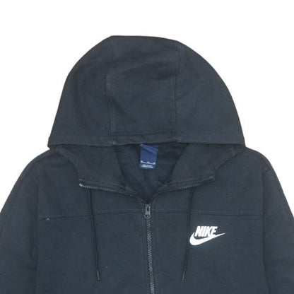 Mens UK Size XL Nike Black Full Zip Hoodie