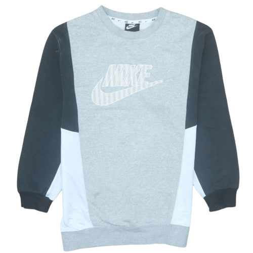 Mens UK Size S Nike Grey Pullover Sweatshirt