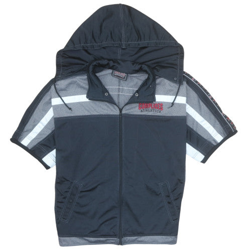 Mens UK Size L Complices Athletics Black Full Zip Hoodie